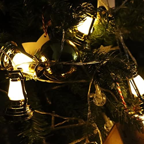 אורות רמדאן צורה מנורת נפט צורה זהב אורות דקורטיביים רמדאן למסיבת חתונה של עיד ליל כל הקדושים