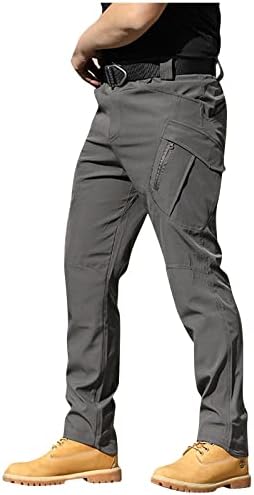 מכנסי טיול מטען חיצוניים של גברים רכיבה על אופנוע רכיבה על מוטוקרוס ללבוש מכנסיים עמידים עמידים למכנסיים