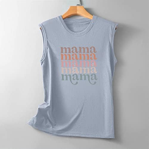 בייסבול מאמא טנק גופית נשים בייסבול אמא חולצת חרטה אמא ​​גרפית טי גרפית