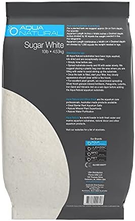 סוכר אקו -סוכר חול לבן של 10 קילוגרמים למצב של אקוואריומים, אקווריומים, ויווריומים וחמאות