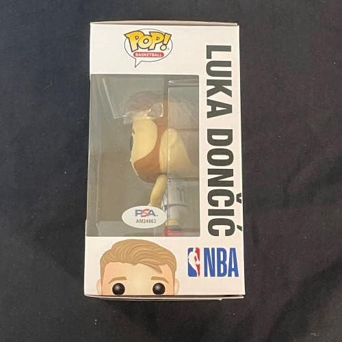 לוקה דונצ'יץ 'חתום על פאנקו פופ! PSA/DNA DALLAS Mavericks חתימה - צלמיות NBA עם חתימה