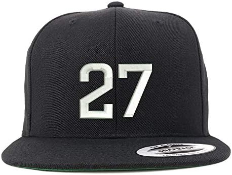 טרנדי הלבשה חנות מספר 27 רקום סנאפבק פלאטביל בייסבול כובע