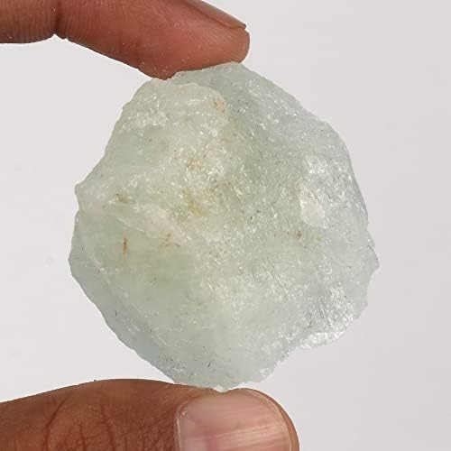 Gemhub 211.3 CT A Aqua Sky Aquamarine Crystal Crystal Chakra Chakra רופף גביש ריפוי אבן חן עבור נפילה, חיתוך,