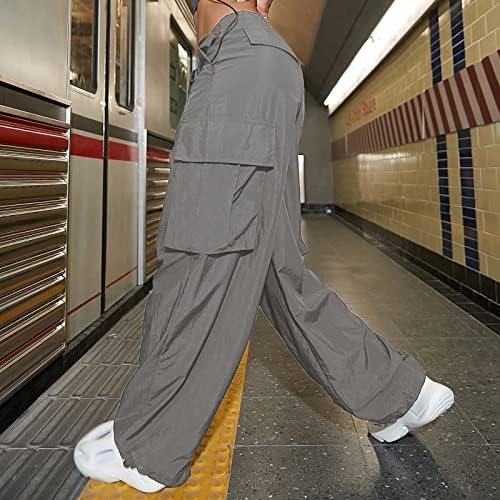 נשים מכנסיים מקרית בתוספת גודל 2023 מכנסיים מטען אישה בכושר רגוע בבאגי נשים מכנסי קז ' ואל אלסטי