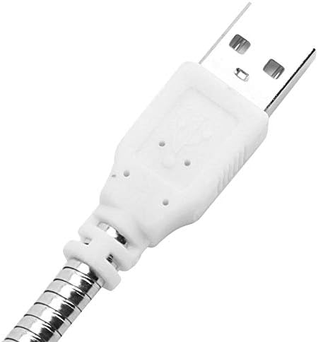 LED גמיש שולחן USB אור, צוואר גמיש 1W גמיש אורך USB שולחן LED טבלת LED אור USB נטענת מנורת שולחן