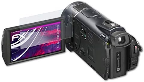אטפולקס סרט מגן מזכוכית פלסטיק תואם למגן זכוכית Sony HDR-CX740VE, 9 שעות מגן מסך זכוכית היברידי FX מגן פלסטיק