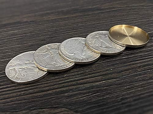 Sumag Walking Liberty Half Dollar Shell and Coin Set Trick