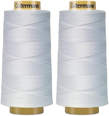 2-חבילה-Guterermann Thiter Cotton Slacts, 3281 חצר כל אחד, לבן