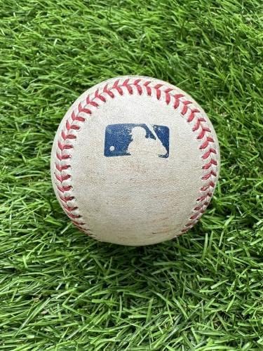 משוטט את משחק ריי המפרץ של פרנקו טמפה השתמש בבייסבול קריירה 8 משולש MLB Auth - משחק MLB השתמש בכדורי בייסבול