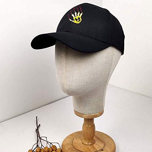 קנגקיפן כפה סריטות רקום כותנה בייסבול כובע שחור דלת מזדמן כובעי מגן עבור גברים נשים