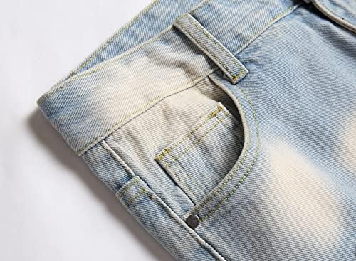 לנסקדרן ילד קרוע במצוקה סקיני מתאים אופנה רזה שטף ילדים ג 'ינס ג' ינס מכנסיים