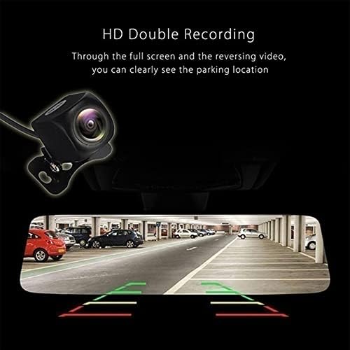BQFAFA שדרוג חדש 10 '' מסך מגע מכונית DVR אחורי מראה מקף מצלמת מצלמה מקליט וידאו זרם נגן מדיה מצלמות