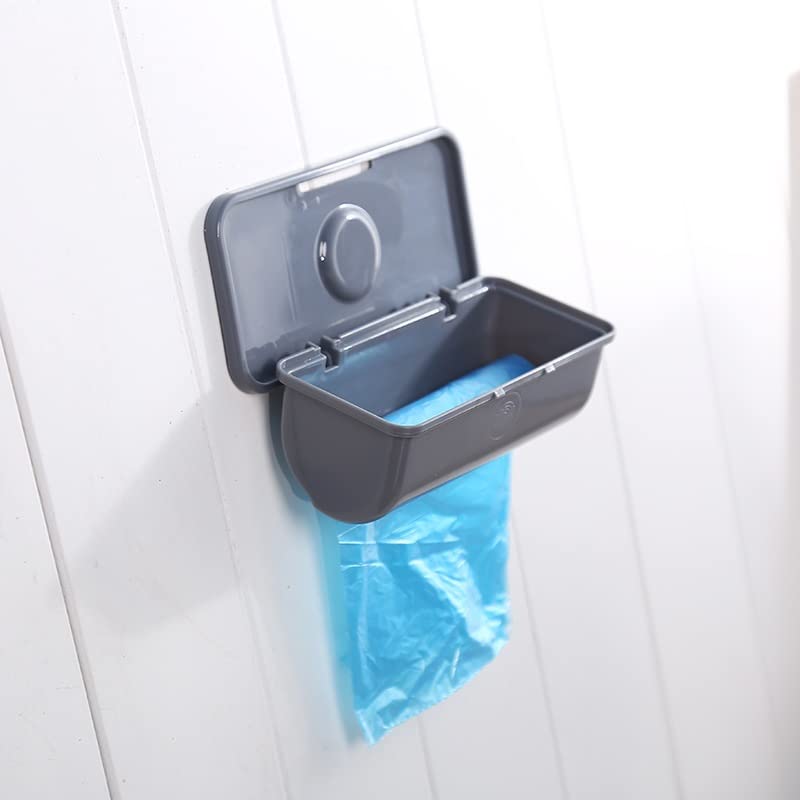 IRDFWH קיר רכוב שקיות זבל קופסת אחסון קופסת אחסון רב תכליתית שקיות זבל קופסת אחסון למטבח אמבטיה בית