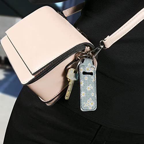 באקסין צ ' אפסטיק מחזיק מחזיק מפתחות קליפ על שרוול בחור מקל פאוץ שפתון מחזיק שפתון גשש הגנה