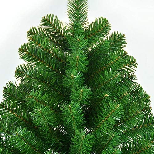 עץ חג המולד מלאכותי של DLPY Premium, עם רגלי מתכת מוצקה עץ מלא קישוטי בית מתקפלים אוטומטיים-ירוקים