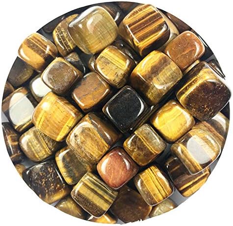 Binnanfang AC216 100 גרם קוביית טבע צהוב עין נמר צהוב ריפוי אבן רייקי קריסטל צ'אקרה אבנים טבעיות ומינרלים