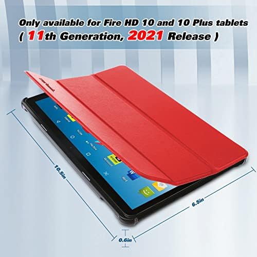 הכל חדש Kindle Fire HD 10 מארז טבליות, Fire HD 10 Plus Tablet Case - Ultra Lighc