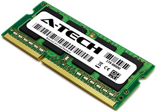 החלפת A-Tech 8GB ל- Toshiba PA5037U-1M8G-DDR3 1600MHz PC3-12800 NONE ECC SODIMM 204-PIN 2RX8 1.5V-מקל
