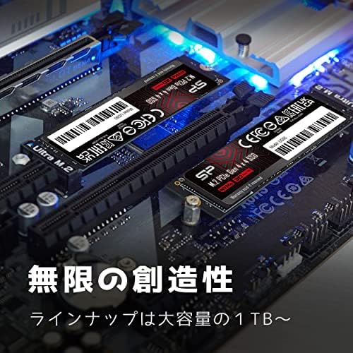 כוח סיליקון 1TB UD90 NVME 4.0 GEN4 PCIE M.2 SSD R/W עד 5,000/4,800 MB/S
