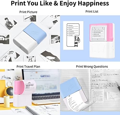 מדפסת שאלה לא נכונה מדפסת ניידת כיס נייד מדפסת תרמית מדפסת תמונה מדפסת אינטרנט מדפסת דיו ללא דיו