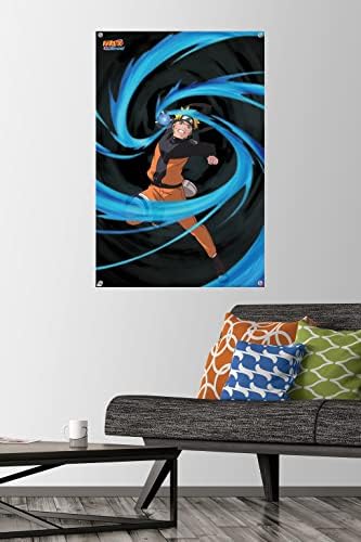 Trends International Naruto Shippuden - Naruto Uzumaki Wall Poster, 22.375 x 34, Permium Poster &
