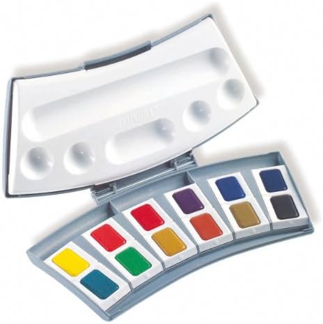 סט צבעי צבעי מים שקוף של פליקאן, 24 צבעים