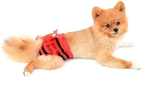 סלמאי מקסים כלב פיסיולוגי מכנסיים קצרים חיתול לכלבים נקבה בחום לשימוש חוזר רחיץ כלבלב חתלתול