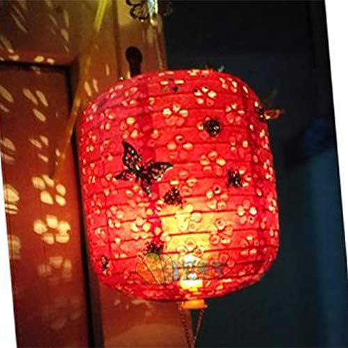פנסים סיניים פנסי נייר 3 יחידים עם אורות פנס LED סינית פנס אדום לגנים מסיבת בית עיצוב חתונה פנס נייד