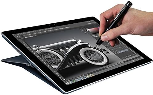 עט עט סטיילוס של Broonel Silver Point Digital Active תואם ל- Apple iPad 9.7