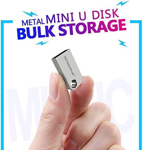 Luokangfan LLKKFFF אחסון נתונים מחשב 4GB USB 2.0 מיני מתכת חצי עגולה U דיסק U