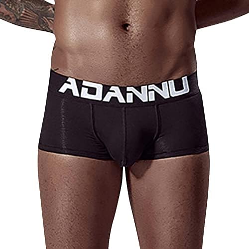 גברים של מתאגרפים תחתוני אופנה מכנסיים גברים של סקסי מוצק תחתוני מכנסיים קצרים תחתוני מתאגרפים