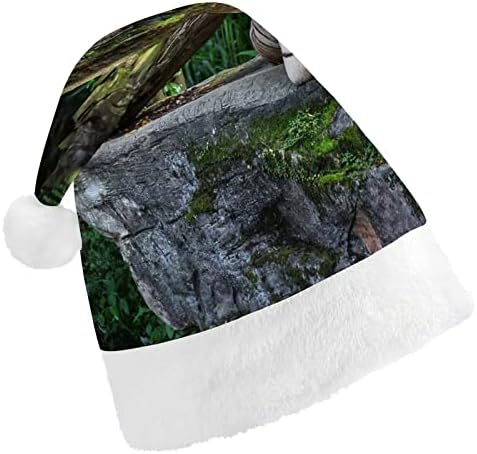 לבן נמר שאר ביער חג המולד כובעי בתפזורת מבוגרים כובעי חג המולד כובע לחגים חג המולד ספקי צד