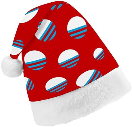 עמים דגל של מילווקי חג המולד סנטה כובע עבור אדום חג המולד כובע חג טובות חדש שנה חגיגי ספקי צד