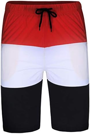 ספורט ספורט מזדמן לגברים 2 תלבושות של 2 חלקים בלוק צבע חולצות שרוול קצר ומכנסיים קצרים הגדר תאי גלישה מסוגננים