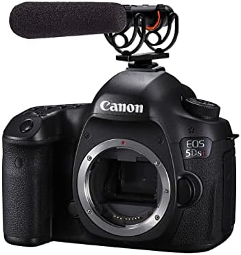 דיגיטלי NC Canon Vixia HF R600 מיקרופון סופר קרדיואיד מתקדם עם מאף רוח חתול מת