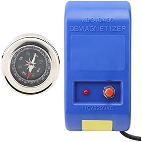 ערכת כלי Demagnetizer - ערכת דיפינג חשמלית עם מגנטייזר וחומר ABS מצפן - מושלם לתיקון