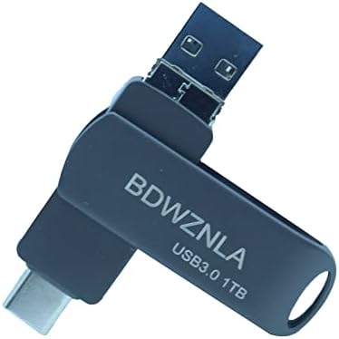 Bdwznla פלאש פלאש חדש עבור Latptop או Mobil USB3.0 1TB 1024GB Highspeed שחור