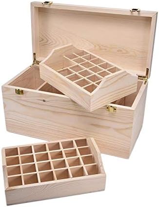 ANNCUS 20-30 מגרשים קופסא אחסון מעץ קופסת שמן אתרי תיבת שמן רב שכבתי אריזת שמן אריזת שמן אריזת