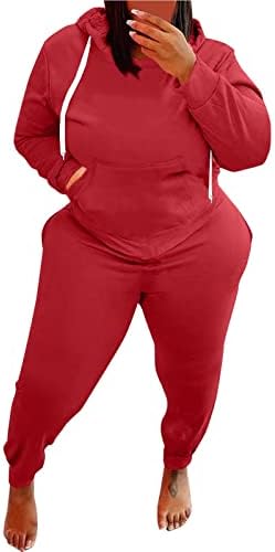 Swroweresi נשים מרופדות מגרש סט מוצק 2/3 תלבושות ספורט מחשב ספורט מכנסי טרנינג סוודר שרוול ארוך מכנסי