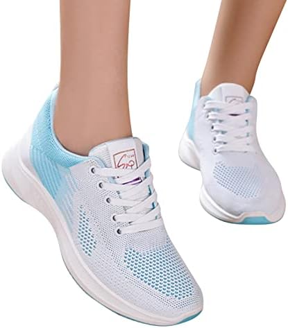 נעלי ספורט של נשים, להחליק נשים על נעלי הליכה עגול בוהן נוחות אתלטית נעלי אוקספורד נעלי בד מזדמן לבוש