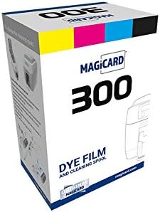 מג ' יקארד 300 מדפסת מק300מקו צבע סרט - ימקו-300 הדפסים עם בודנו תוכנת הדגמה כרטיס