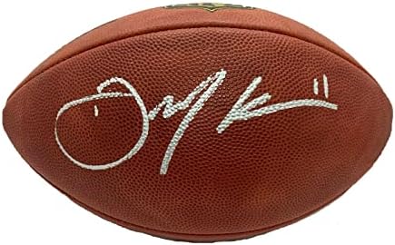 ג'וליאן אדלמן חתם על חתימה על חתימה רשמית NFL Duke Football JSA - כדורגל חתימה