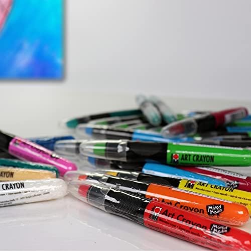 סט עפרונות צבעי מים של מאראבו - 26 עפרונות אמנות חלקים חמאתיים-הצית את הדמיון שלך עם עפרונות חיים ומסיסים במים