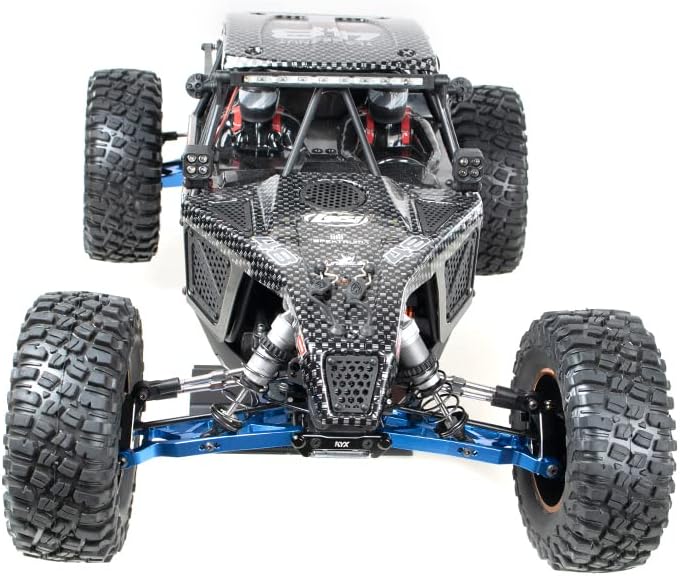 Kyx Racing CNC מעונה אלומיניום קדמי מירוץ משדרג שדרוג אביזרים לחלקים עבור 1/10 RC Crawler Car Losi