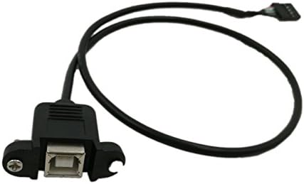 לוח zdycgtime הר כבל USB USB B עד 5 סיכה כבל כותרת האם של דופונט דופונט F/F -50 סמ