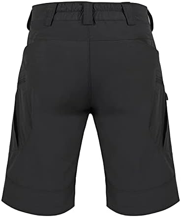 מכנסי מטען ארוגים של Wenkomg1 לגברים, בגדי עבודה נמתחים ומוצקים רב -פונקציונליים עמידים בפני מים