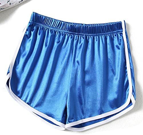 מכנסיים קצרים של ווקאצ'י לנשים, 2022 טרקלין לנשים המריצות מכנסיים קצרים מותניים אלסטיים מכנסיים אתלטים