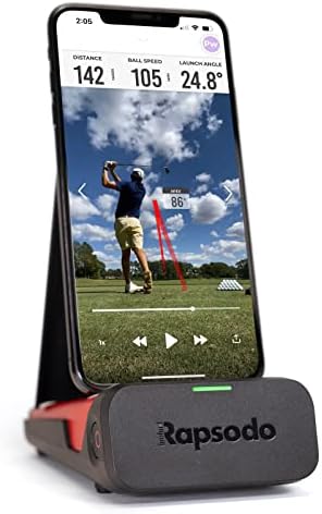 צג השקה נייד של ראפסודו לשימוש פנימי וחיצוני בגולף עם תצוגת לווין של ג ' י-פי-אס ודיוק ברמה מקצועית, אייפון