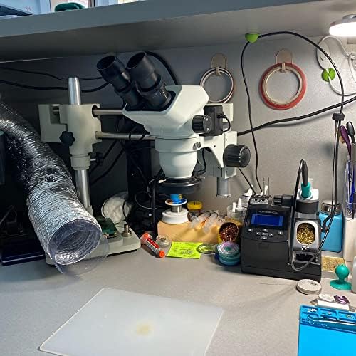 אוניברסלי כפול בום מעבדה תעשייתי זום המשקפת סטריאו מיקרוסקופ סטנד מחזיק סוגר זרוע 76 ממ מיקרוסקופ אבזרים