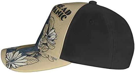 מוסיקה נרחבת פאניקה כובע בייסבול מתכווננת צ'אפו כובע שמש מזדמן כובעי ספורט חיצוניים יוניסקס שחור